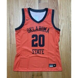 Nike Oklahoma State Cowboys Basketball Jersey Womens Medium Orange Black OSU
